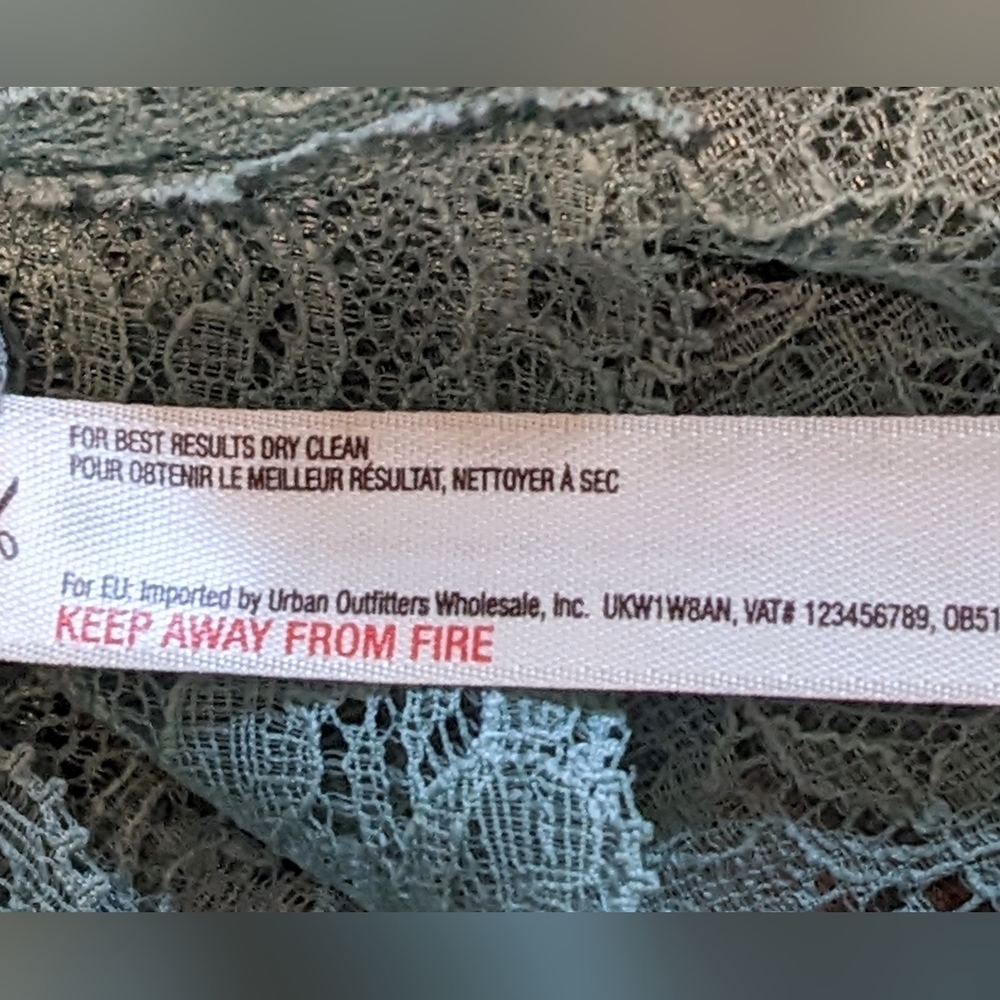 Free People Bellflower Tunic Lace Cami Top Size XS - Picture 5 of 9